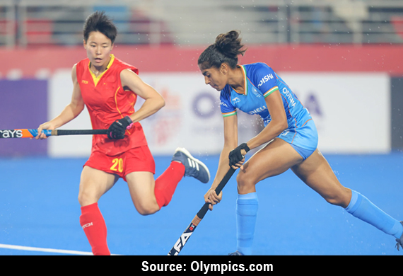 Indian Women's Hockey Team lose 1-2 to China at FIH Pro League