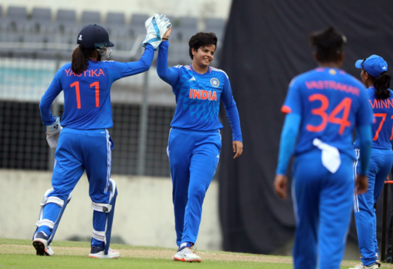 India Women Clinch Victory in 1st T20I Against Bangladesh Women