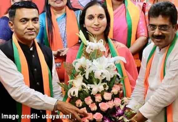 Pallavi Dempo becomes First Woman to Contest LS Polls on BJP Ticket in Goa