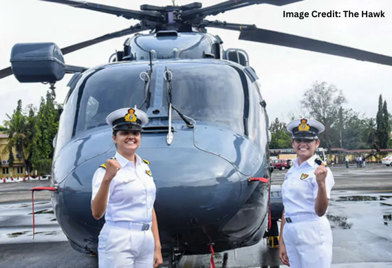 Slt Anamika B Rajeev Becomes India's First Woman Naval Helicopter Pilot 