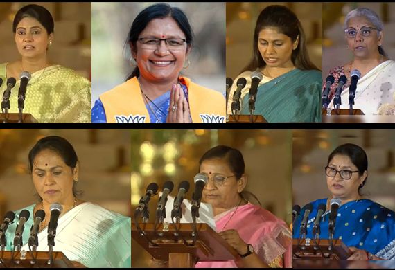 7 Female Ministers hold Prominent Positions in Modi 3.0 Cabinet