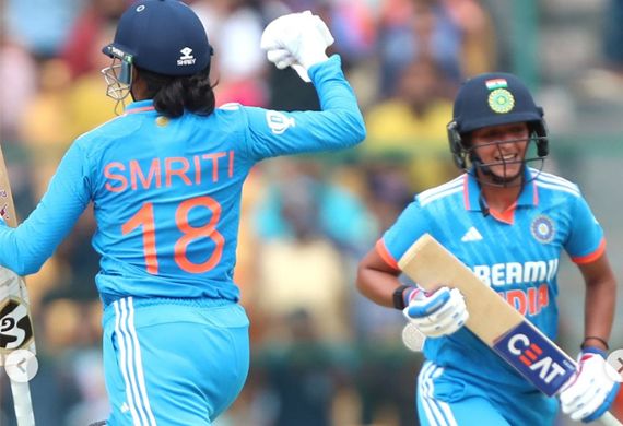 Indian Players Smriti-Harmanpreet in Top 10 at ICC ODI Rankings