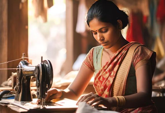 KIA India Celebrates Rural Women Succes on Completion of Tailoring Program