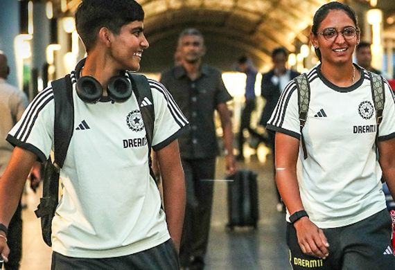 Indian Women's Cricket Team arrives Dambulla for Women's Asia Cup 2024