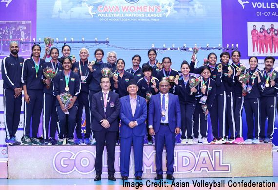 India Victorious at CAVA Women's Volleyball Nations League 2024