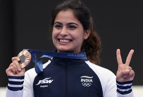 Shooter Manu Bhaker & 3 Others to receive Major Dhyan Chand Khel Ratna Award 