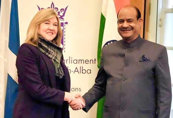 LS Speaker Om Birla Highlights Indian Women's Empowerment with Scottish Leaders