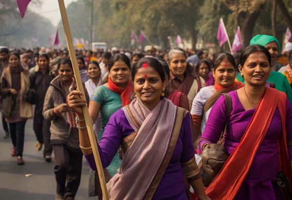 Walk to Promote Women's Education Organized at Sambhaji Garden in Pune