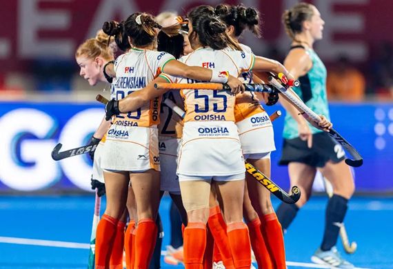 India Draw 2-2 with England in Women's Hockey Pro League, Lose 1-2 in Shootout