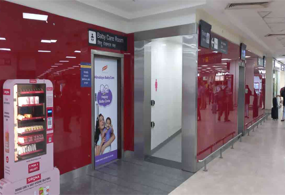 Feminine Hygiene Vending Machines at Delhi Airport Revolutionise Women's Travel