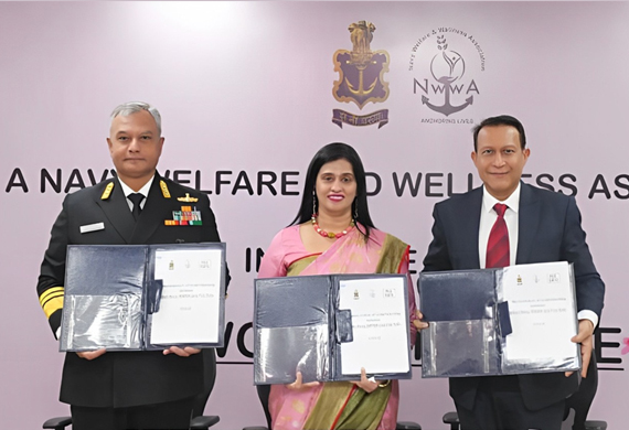 NWWA & Indian Navy Collaborates with Pee Safe for Female Soldiers