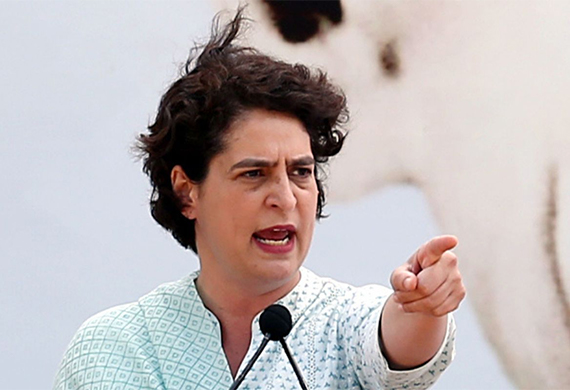 Priyanka Gandhi promises Women Rs 1,500 per month during Election Campaign in Madhya Pradesh