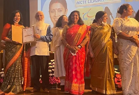 KIIT Team wins AICTE Lilavati Award 2021-22 under the sub-theme 