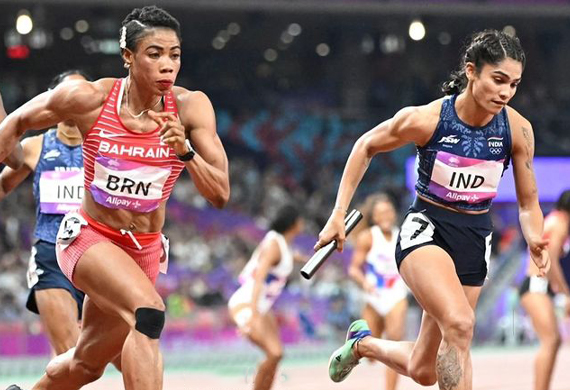 Asian Games 2023: India clinches Silver in Women's 4*400m relay