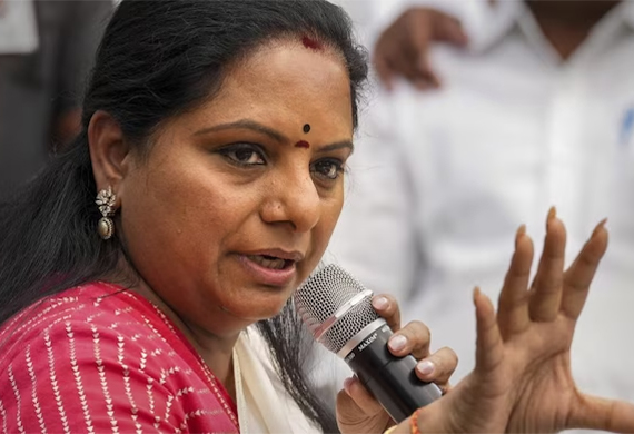 BRS MLC K Kavitha Backs Women's Reservation