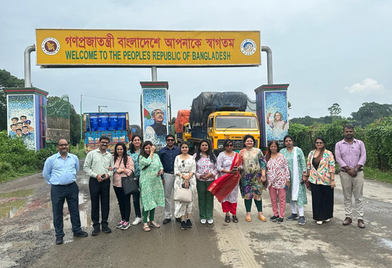 FFFAI Women's Wing Empowers Women in Logistics with Border Visit