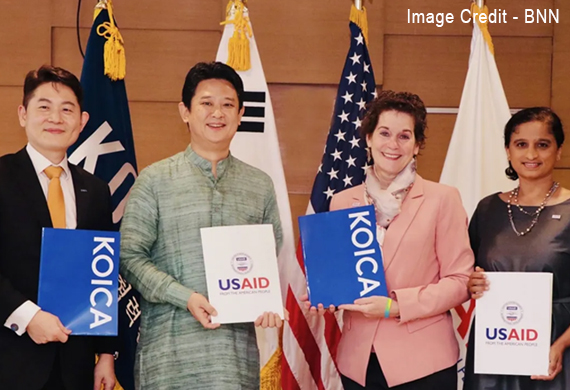 USAID signs MOU with KOICA to Empower Indian Women