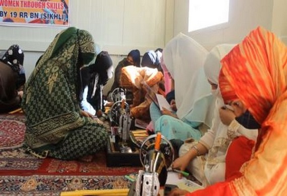 Indian Army organises free tailoring courses for women in J&K 