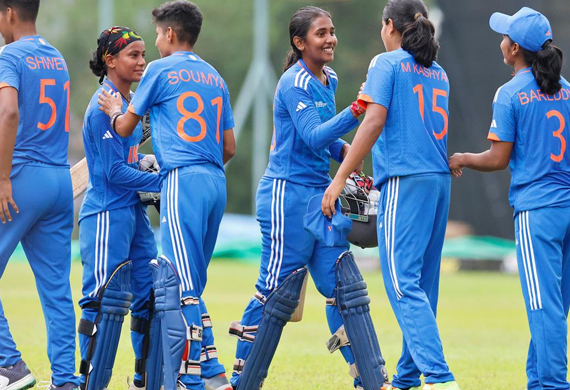 India thrashes Hong Kong by 9 wickets at Women's Emerging Asia Cup 2023