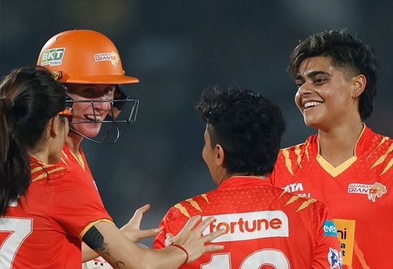 TATA WPL 2026: Gujarat Giants Beat UP Warriorz by 45 Runs TATA WPL 2026: Gujarat Giants Beat UP Warriorz by 45 Runs