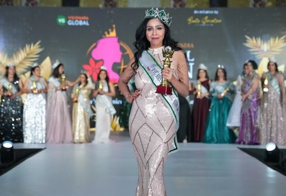 Neha Vyas Secures 1st Runner-Up at VG Mrs India Global Icon 2026