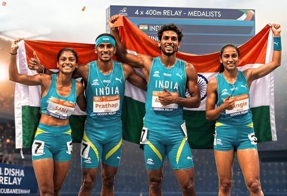 India Wins 16 Medals at Inaugural Asian U23 Athletics Championships