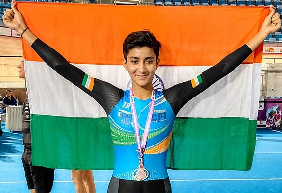 Harshita Jakhar Becomes First Indian Woman in Tour de France Harshita Jakhar Becomes First Indian Woman in Tour de France