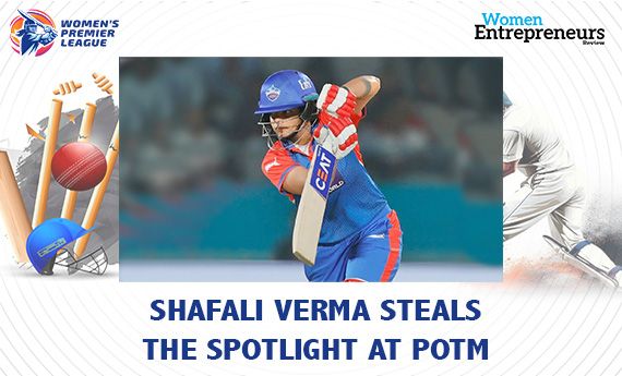 Shafali Verma wasted no time, dominating the crease with a fiery 80* off 43 balls